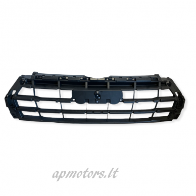 Striker plate, radiator grille